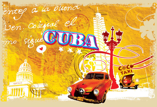 Kubánský plakát CUBA